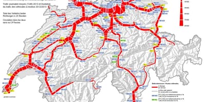 Χάρτης της ελβετίας βινιέτα